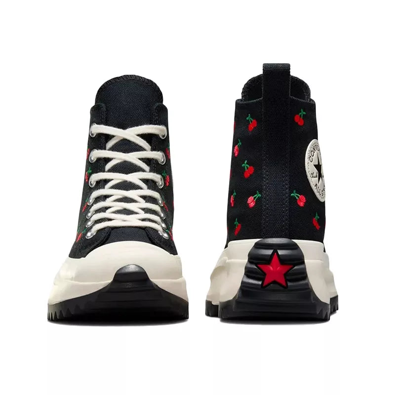 Zapatillas altas Run Star Hike - Negro y rojo