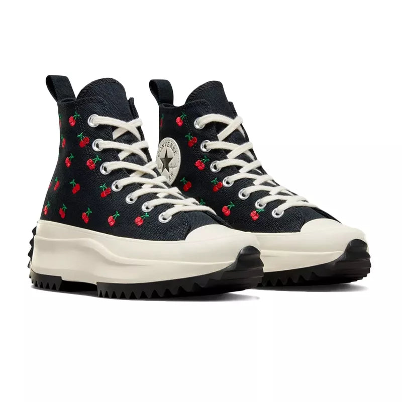 Zapatillas altas Run Star Hike - Negro y rojo