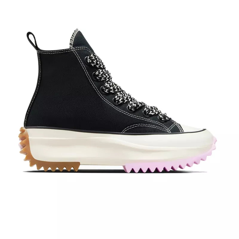 Converse Run Star Hike Hi Sneakers - Black/White/Gum