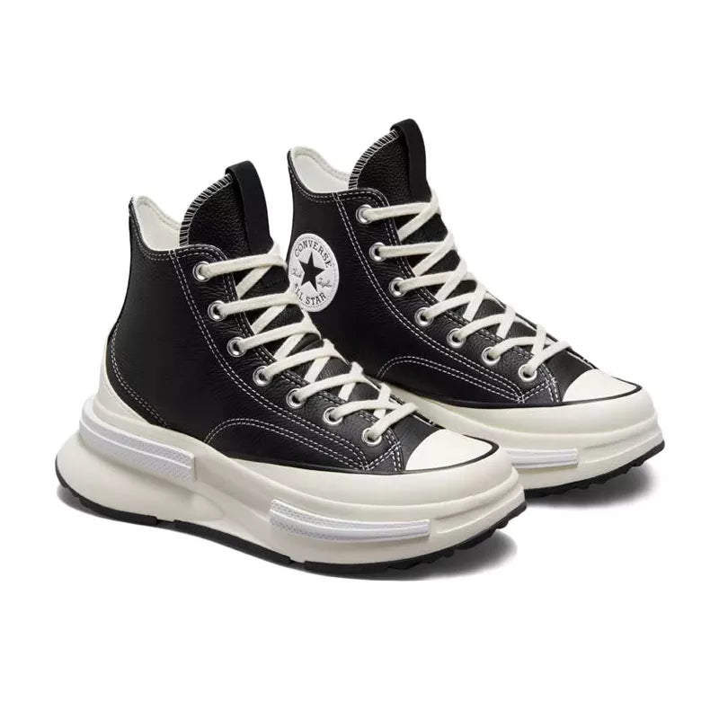 Baskets Run Star Legacy Cx Cuir - Noir/Blanc