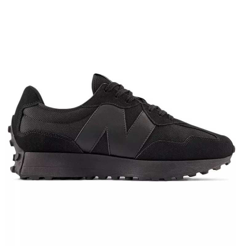 New Balance 327 Sneakers - Black/Black - Mixed