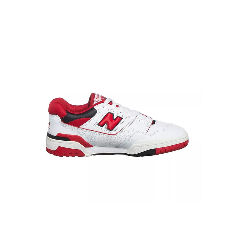 Baskets Bb550 - Blanc Et Rouge