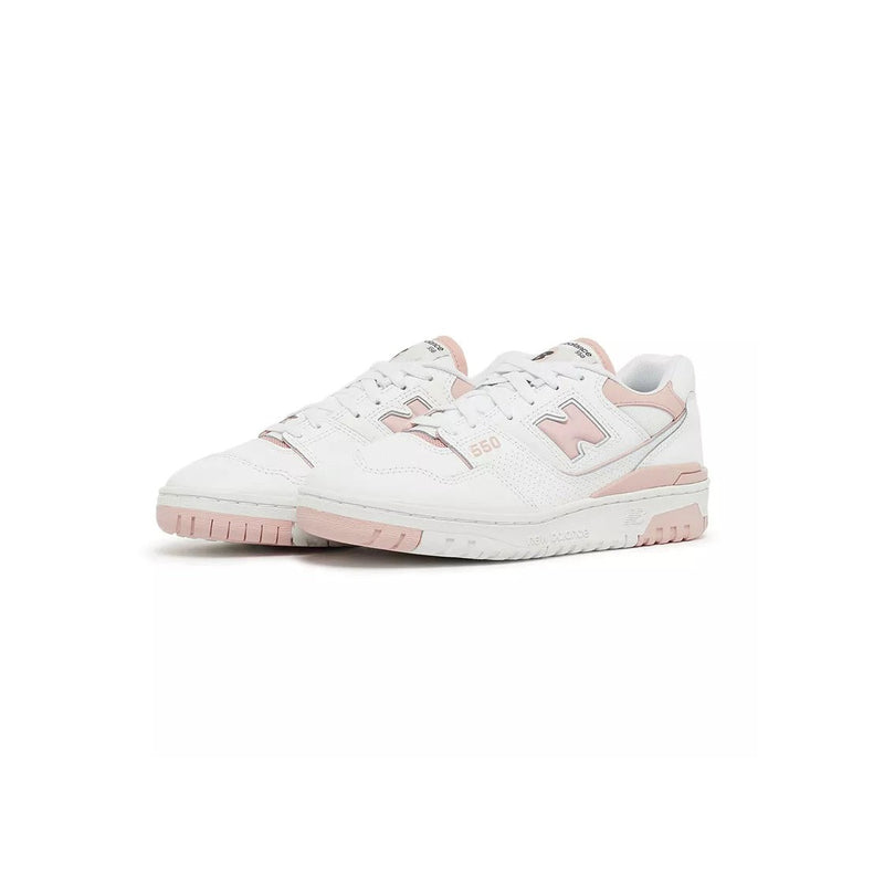 Baskets Bbw550 - Blanc Et Rose