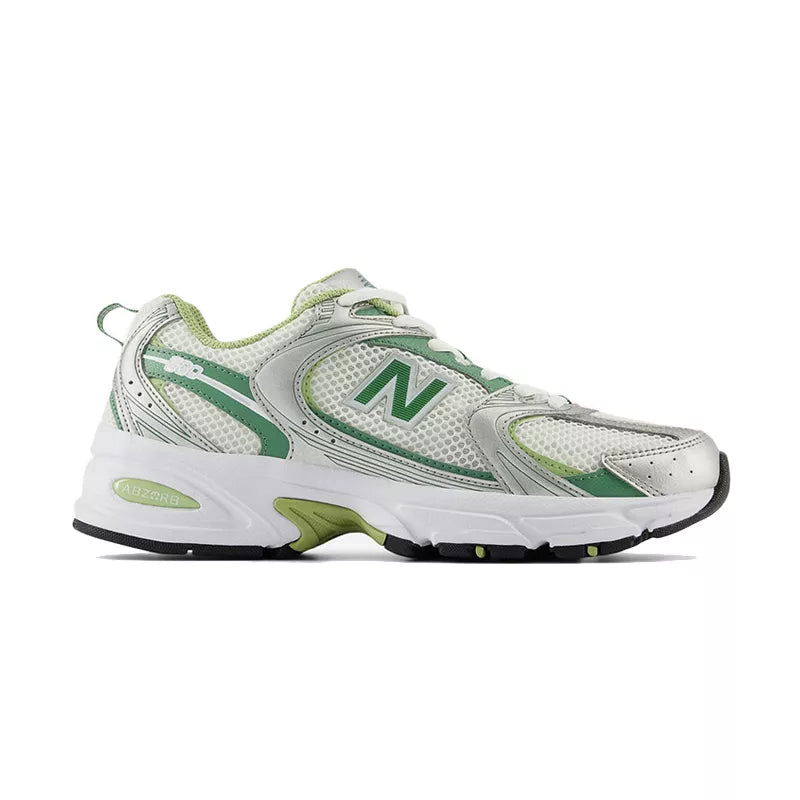 Mr530 Sneakers - White, Silver, Green, Black