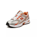 Baskets Mr530 - Blanc/Argent/Orange