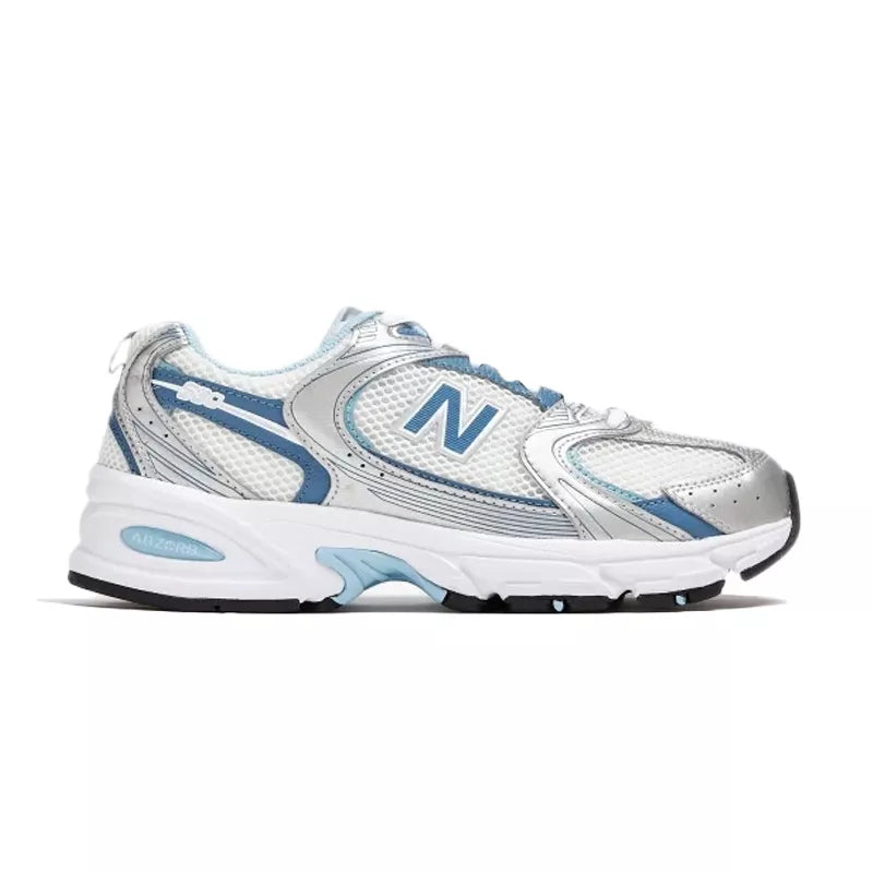 Mr530 Sneakers - White, Grey, Sky Blue