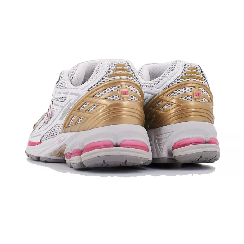 U1906 Sneakers - White, Silver, Gold