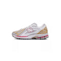 U1906 Sneakers - White, Silver, Gold