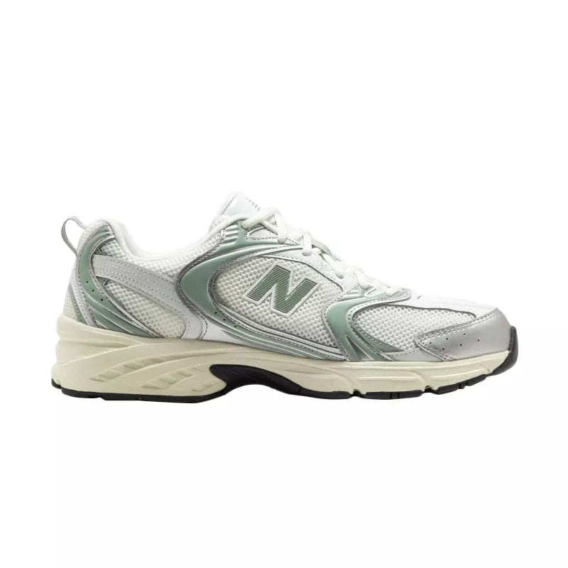 Baskets New Balance U530 - Blanc/Argent/Vert