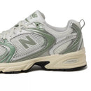 Baskets New Balance U530 - Blanc/Argent/Vert