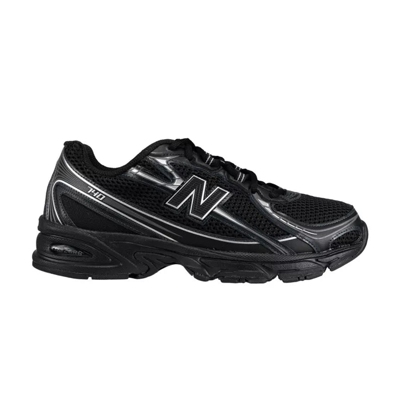 U740 Sneakers - Black And Silver