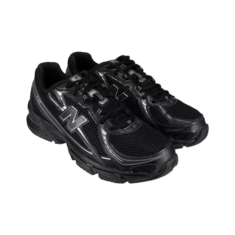 U740 Sneakers - Black And Silver