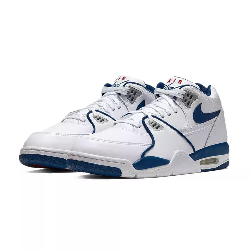 Baskets Air Flight 89 - Blanc Et Bleu