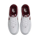 Nike - Baskets Air Force 1 (Gs) - Blanc Et Rouge - Femme