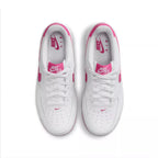 Zapatillas Air Force 1 (Gs) - Blanco y rosa