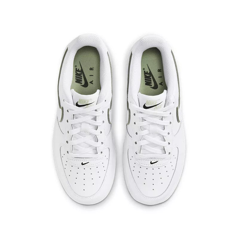 Baskets Air Force 1 - Blanc Et Vert