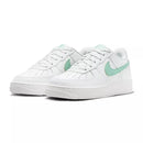 Nike - Baskets Air Force 1 Junior - Blanc Et Vert - Femme