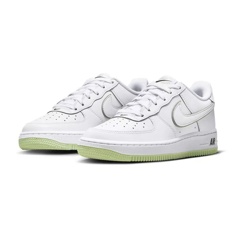 Baskets Air Force 1 - Blanc Et Vert