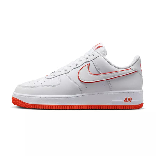 Baskets Nike Air Force 1 Lo - Blanc Et Rouge - Homme