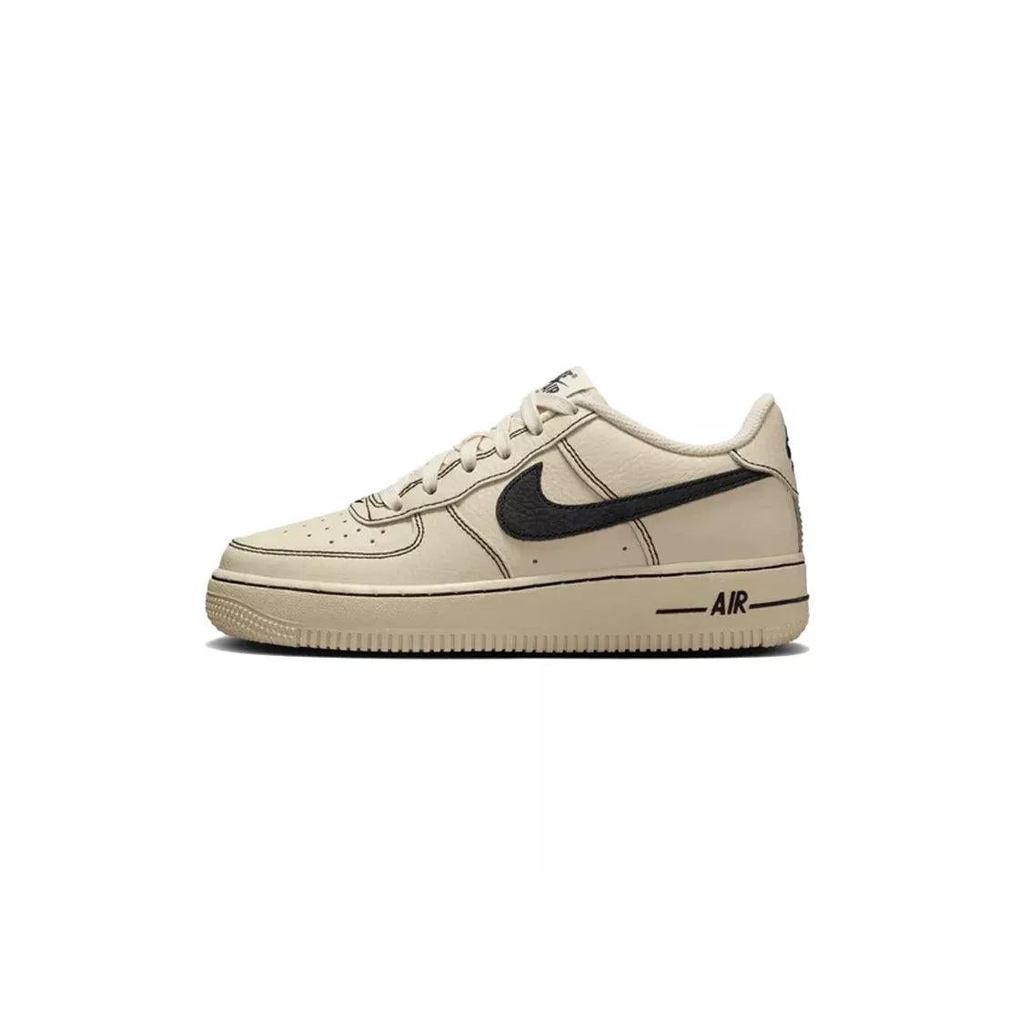 Baskets Nike Air Force 1 Lv8 Gs - Kaki Clair, Noir