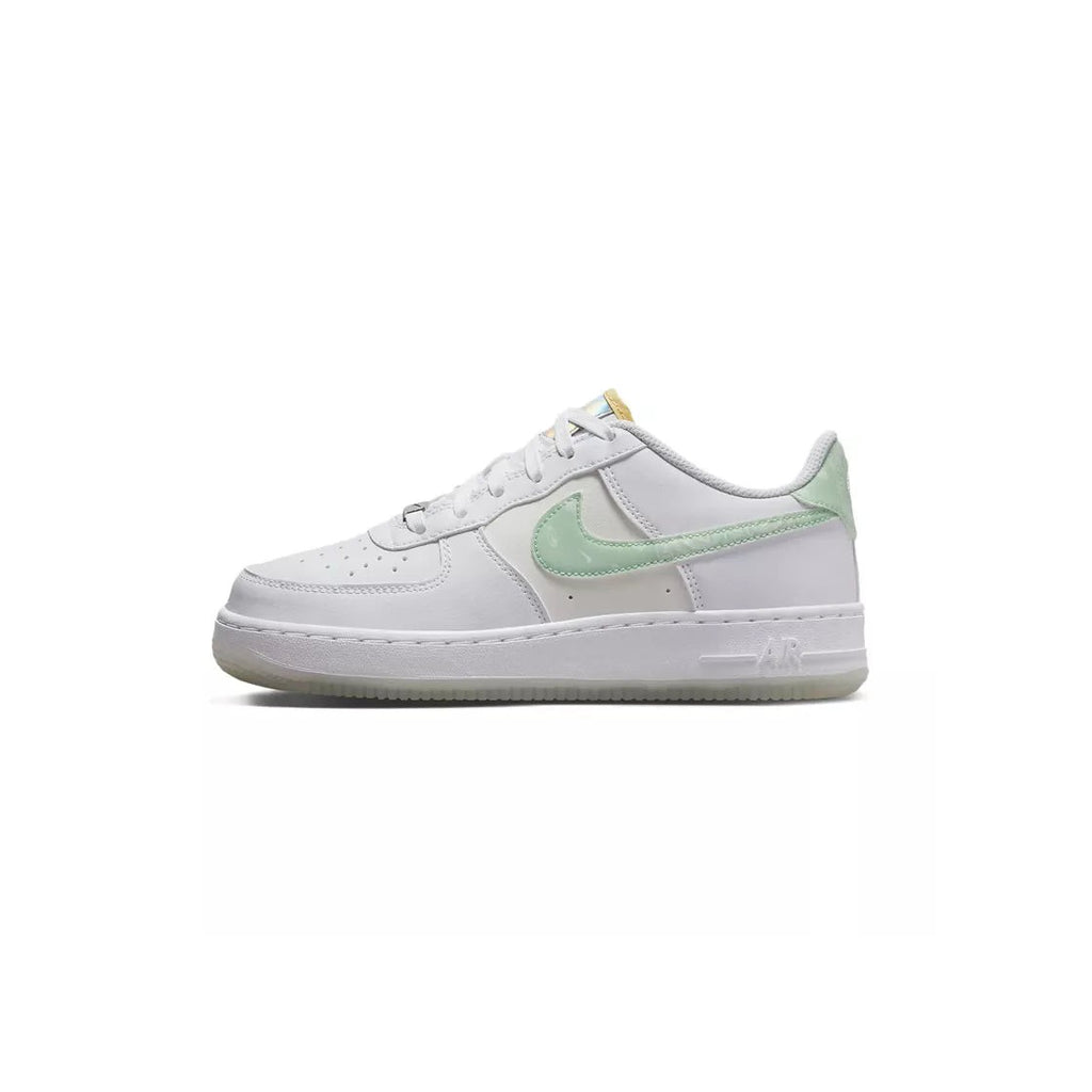 Baskets Air Force 1 Lv8 - Blanc Et Vert