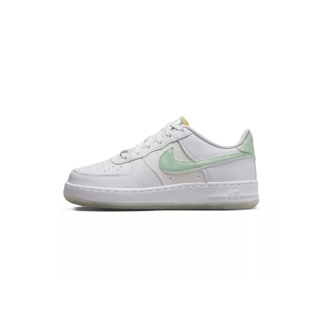 Baskets Air Force 1 Lv8 - Blanc Et Vert