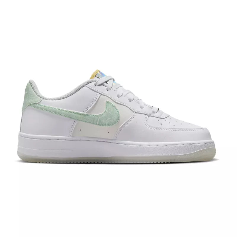 Baskets Air Force 1 Lv8 - Blanc Et Vert