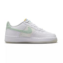 Nike - Baskets Air Force 1 Lv8 Junior - Blanc Et Vert - Femme