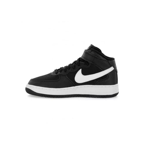 Nike Air Force 1 Mid Junior Sneakers - Black