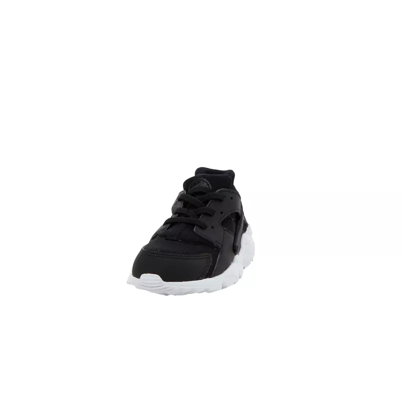 Baskets Nike Air Huarache Run Bébé (Td) - Noir/Blanc