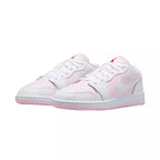 Nike Air Jordan 1 Low Gs Zapatillas - Rosa/Blanco