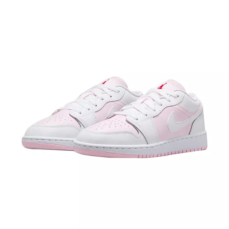 Nike Air Jordan 1 Low Gs Zapatillas - Rosa/Blanco
