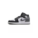 Baskets Nike Air Jordan 1 Mid Gs - Noir Et Bleu