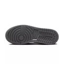 Baskets Nike Air Jordan 1 Mid Gs - Noir Et Bleu