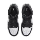 Baskets Nike Air Jordan 1 Mid Gs - Noir Et Bleu
