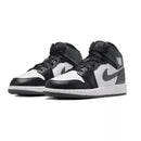 Baskets Nike Air Jordan 1 Mid Gs - Noir Et Bleu