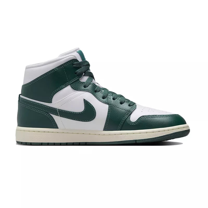 Nike Air Jordan 1 Mid Zapatillas - Blanco/Verde