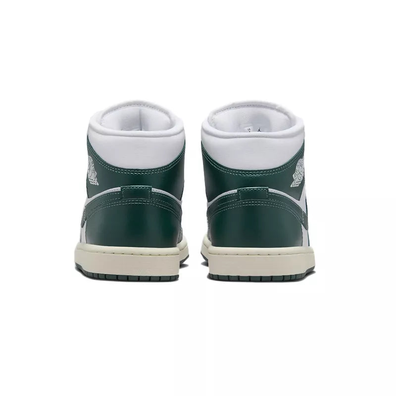 Nike Air Jordan 1 Mid Zapatillas - Blanco/Verde