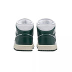 Nike Air Jordan 1 Mid Zapatillas - Blanco/Verde