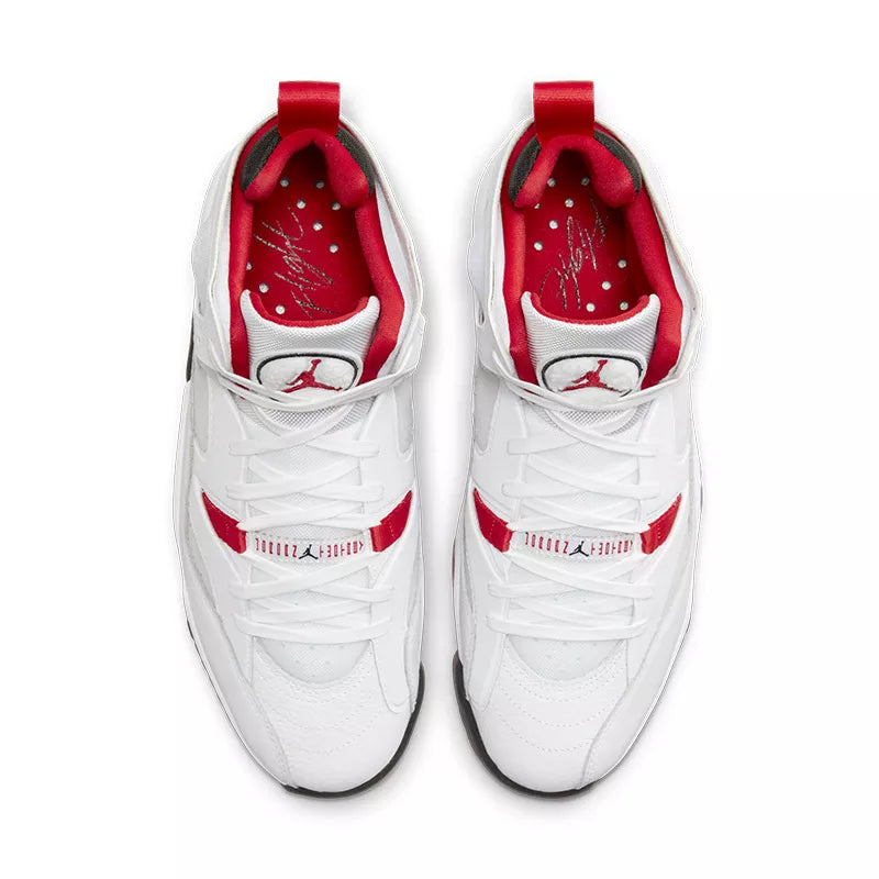 Baskets Air Jordan Two Trey - Blanc Et Rouge