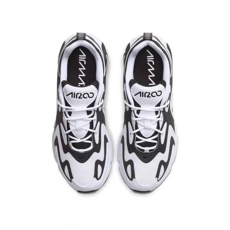 Baskets Nike Air Max 200 - Blanc, Gris, Noir.
