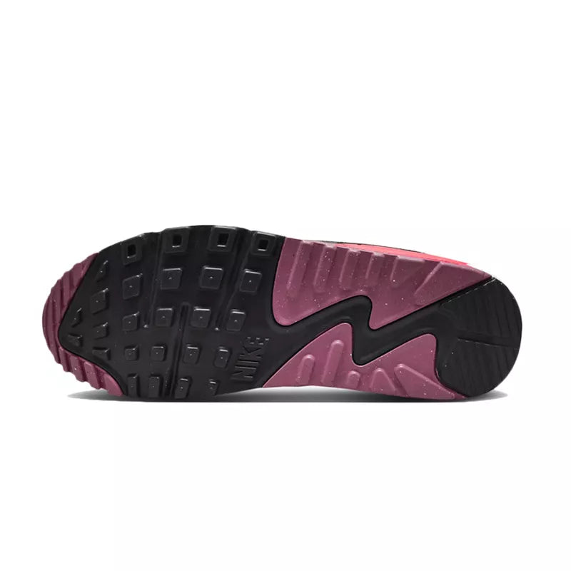 Nike Air Max 90 Essential Zapatillas - Blanco, Rosa, Negro, Plata