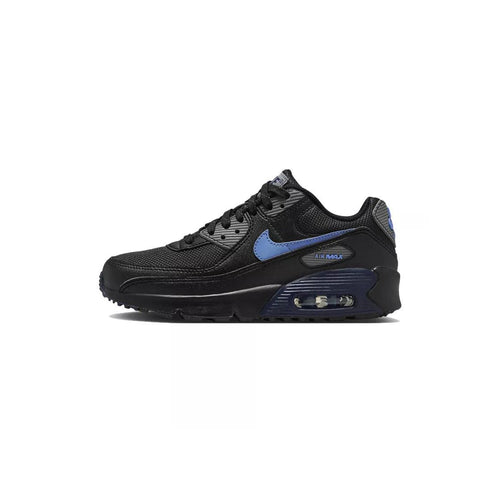 Nike Air Max 90 Gs Zapatillas - Negro Y Azul