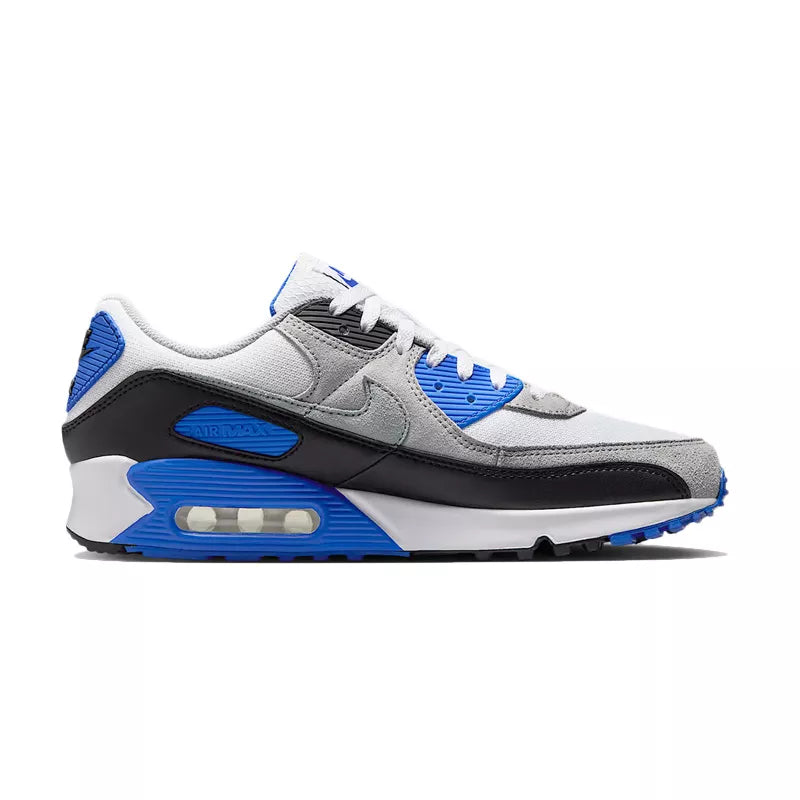 Baskets Nike Air Max 90 - Blanc/Bleu/Gris