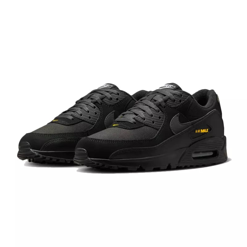 Baskets Nike Air Max 90 - Noir, Jaune, Blanc