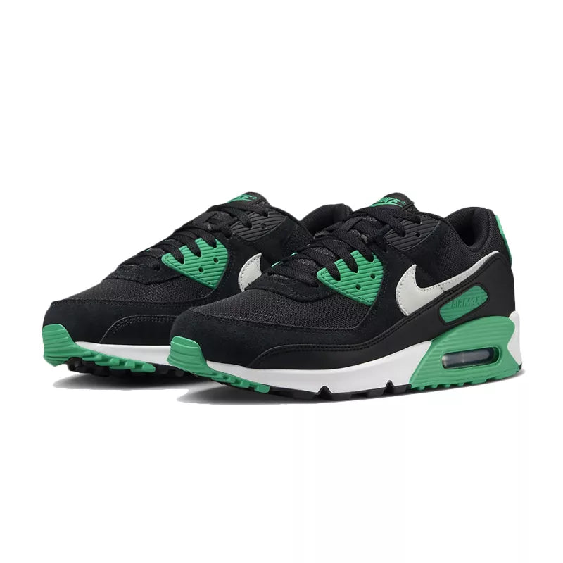 Baskets Nike Air Max 90 - Noir/Blanc/Vert
