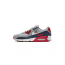 Baskets Nike Air Max 90 - Gris, Bleu Marine, Rouge, Blanc