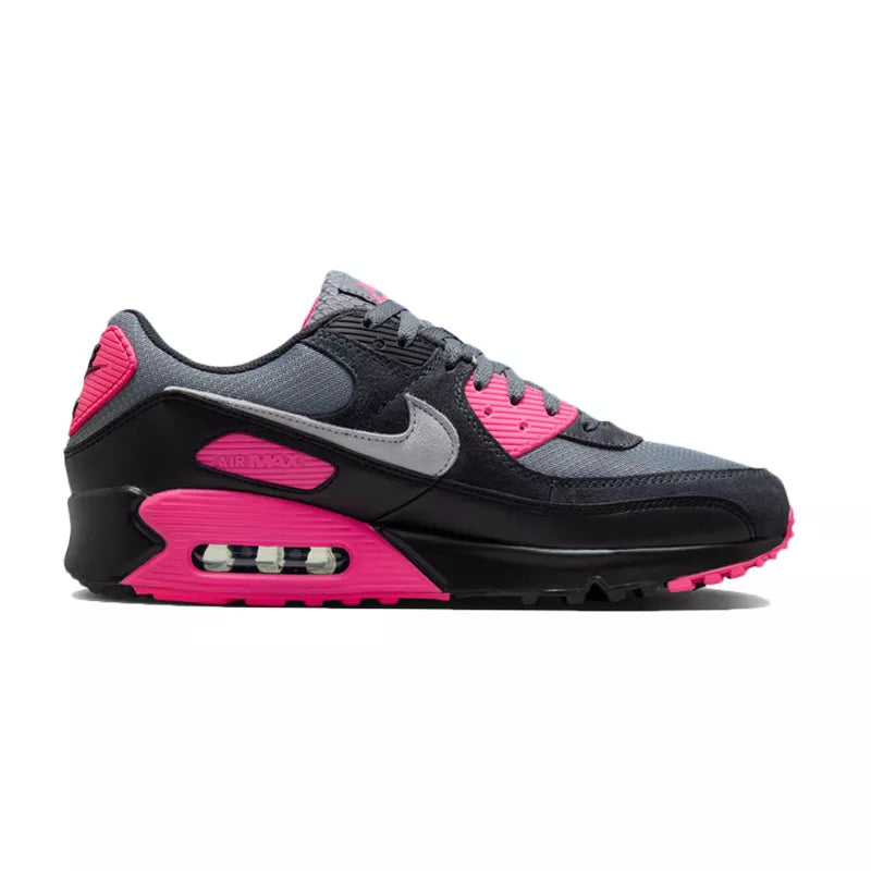 Baskets Nike Air Max 90 - Gris, Noir, Rose.