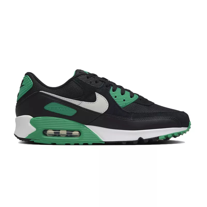 Baskets Nike Air Max 90 - Noir/Blanc/Vert