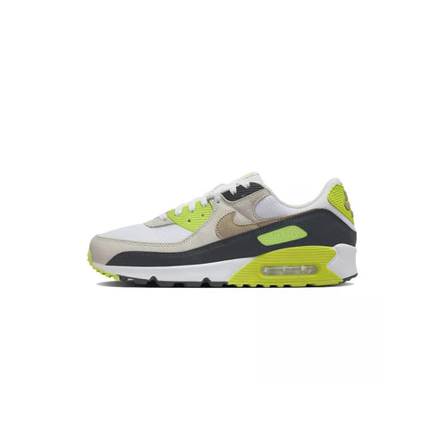 Nike Air Max 90 Sneakers - White/Grey/Fluo Green